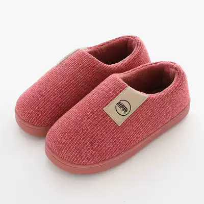 bao hou gen cotton slippers female winter non-slip heel mother middle-aged and old cotton slippers quan bao gen grandpa
