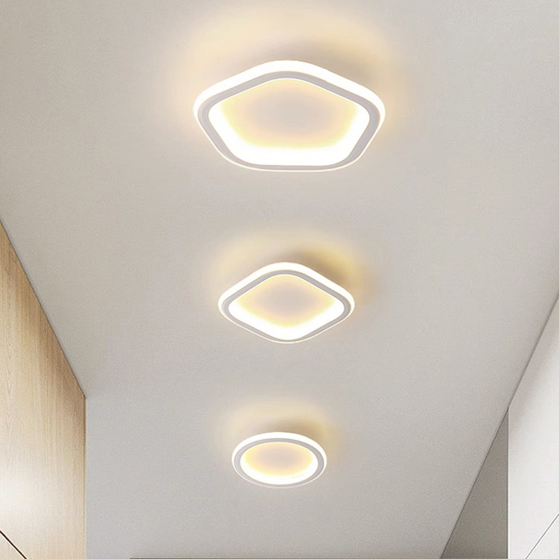 Nordic Corridor Aisle Light, Entrance Light, Simple Modern Creative Cloakroom Light, Balcony Light, Small Ceiling Light