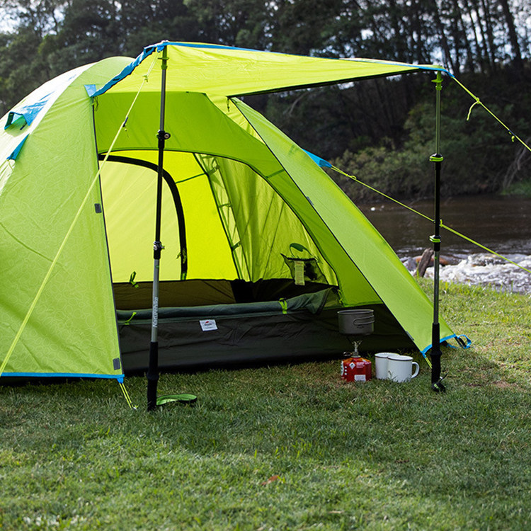 Naturhike Norway customer outside tent 2-4 Man camping thickened rain protection sunscreen beach seaside camping equipment