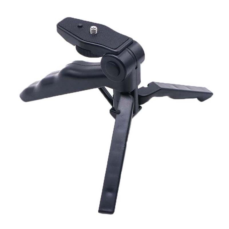 Tripod Handheld portable mobile phone live video stand Micro-SLR camera Action camera Tripod Desktop selfie stand