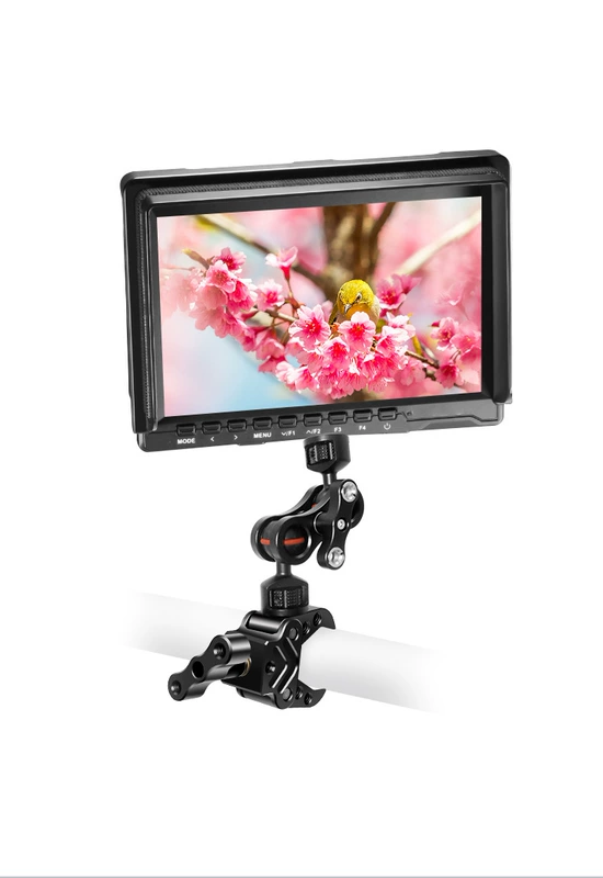 Kẹp cua kim loại camera chụp ảnh Kẹp loại C Kẹp gimbal mạnh mẽ kẹp ma thuật tay vịn xe đạp mở rộng phụ kiện cố định