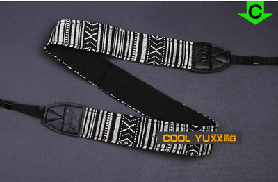 dây đeo SLR máy ảnh dây đeo vai Hàn Quốc retro sân khấu dây đeo phong cách dân gian dây đeo máy ảnh treo cổ với dây buộc - Phụ kiện máy ảnh DSLR / đơn chân điện thoại chụp ảnh