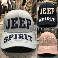 Hàn Quốc mua thư trực tiếp đích thực JEEP 18 thời trang thể thao mũ bóng chày hip hop chữ lớn mũ nam và nữ thủy triều nón  golf chính hãng