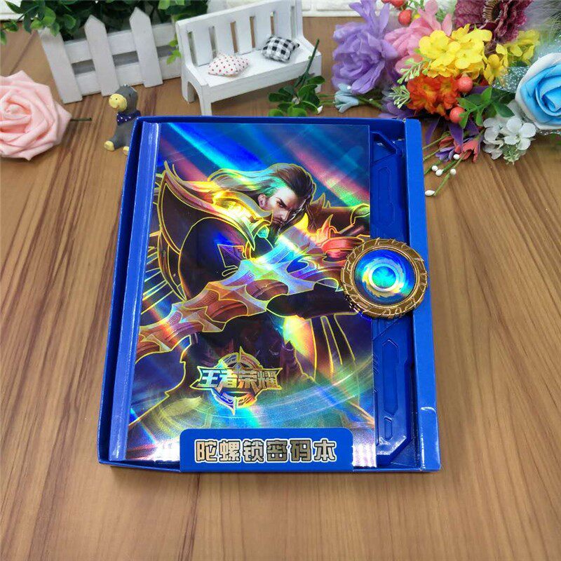 Glory PUBG Code Lock Diary Notebook Children Boys Gyro Diary Notebook