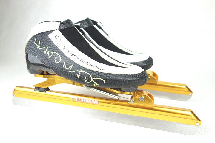 Blues Depositions Boulevard Speed Skating Rink Shoes Men And Women Adults Drag Ice Knife Shoes Snow Leopard Flight Debater Ice Cutter