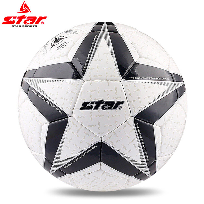 Star Soccer SB465 Professional Adult Training No 5 Competition Genuine Leather Foot Sense Student No 4
