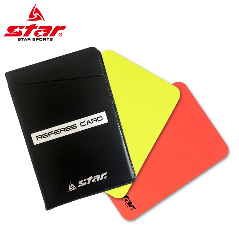 (Counter) STAR SKA Red & Yellow Card SA210 Red and Yellow Card Football Referee Equipment