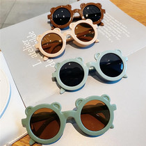 In the wind Morlandi childrens sunglasses shape cute cartoon sunglasses comfortable baby glasses