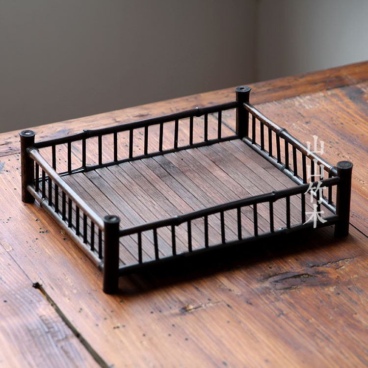 Zhubamboo Tea Top Table Disk Tea Cup Rock Tea Ceremony Rock and Make a Retail Tea Ceremony