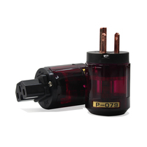 Sound string Eurasian Deed 079 US Red Copper Power Plug American Acoustics Fever Power Cord Tail-Plug DIY Accessories