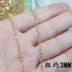 14k ánh sáng vàng tình yêu ngọc trai chuỗi áo len phụ kiện handmade tự làm bông tai vòng tay vật liệu tự chế bông tai bộ phận - Vòng đeo tay Clasp Vòng đeo tay Clasp