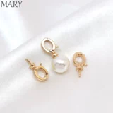 Универсальная подвеска из жемчуга ручной работы, аксессуар, аксессуары, ожерелье, 14 карат