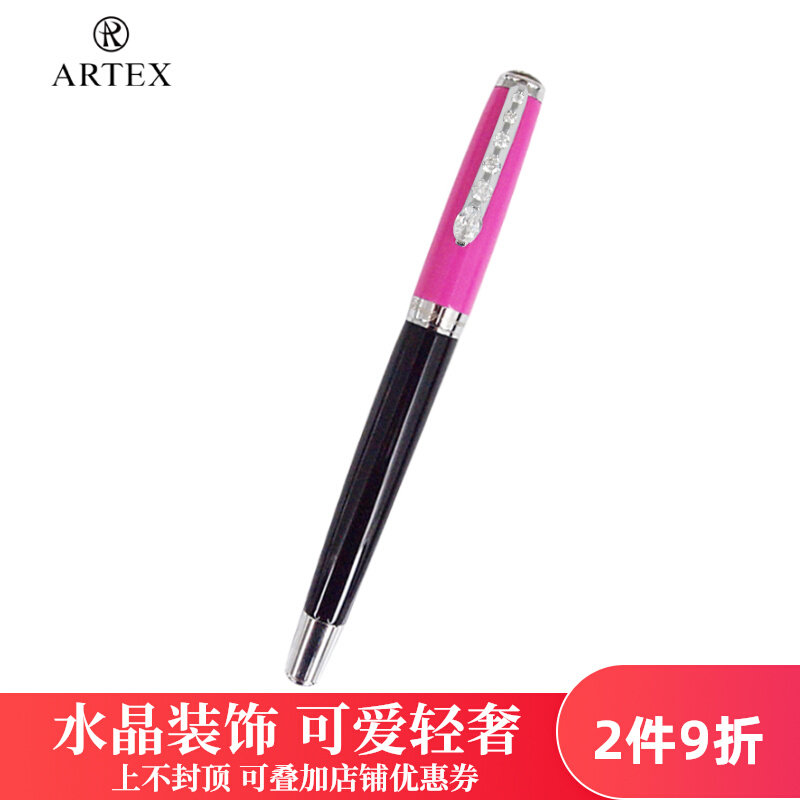 ARTEX high face value jewels zircon signature pen delicate upscale crystal pen business gift water pen lettering