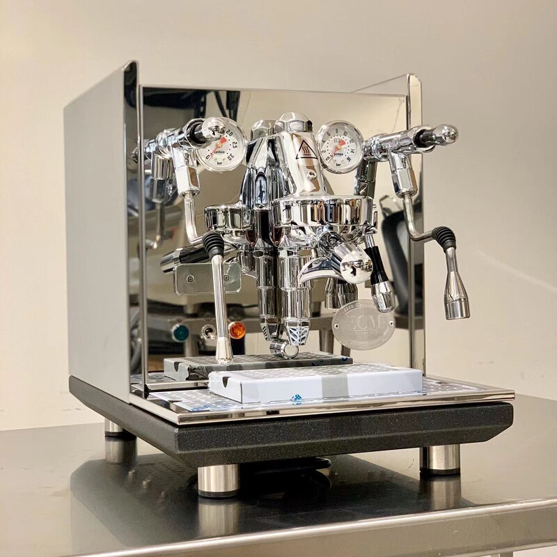 German Ecom Coffee Machine Synchronika Commercial Double Boiler Semi-Automatic Single-Head Stepless Transformer Coffee Machine