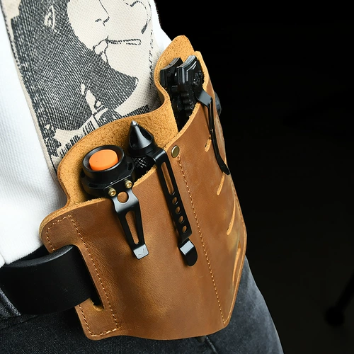 Ретро ремень, мобильный телефон, мужская дорожная тактическая поясная сумка ручной работы, из натуральной кожи, делается под заказ, с печатью вашего логотипа