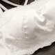 No steel ring thickening push-up anti-exposure bandeau bra ເຕົ້ານົມນ້ອຍ sexy ສາຍບາງງາມ back cross strap hollow underwear