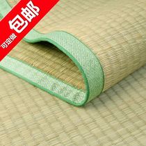 Straw mat 0 9m single student dormitory 1 5 fold 1 8 m double 1 2m summer baby child pure natural cool mat
