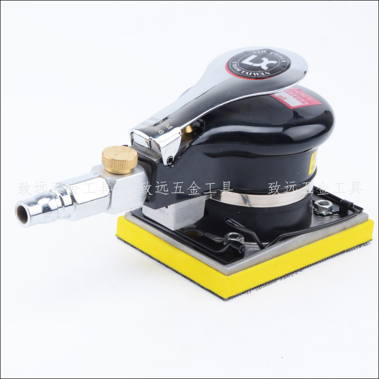 Taiwan Jubilee Pneumatic Square Sandpaper Machine Beating Mill Sandblasting Machine Air Grinding polishing machine 70 * 100MM