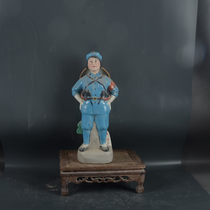 Jingdezhen factory goods porcelain Jinggangshan Red Army figures sculptures ornaments antiques old goods home decoration boutique