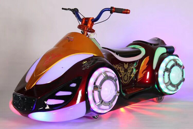 Square children adult double future motoelectric car Electric car Phantom chariot Square amusement car equipment