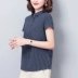 Áo thun cotton ngắn tay mùa hè mới 2020 dành cho nữ diện áo thun cotton hoang dã đơn giản cộng với size nữ hàng đầu - Cộng với kích thước quần áo Cộng với kích thước quần áo