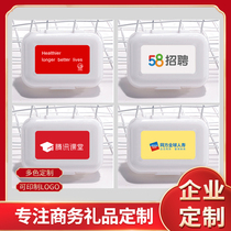 The storage box is portable simple and high-quality grid travel 8 small objects a week memo mini plastic box can be customized