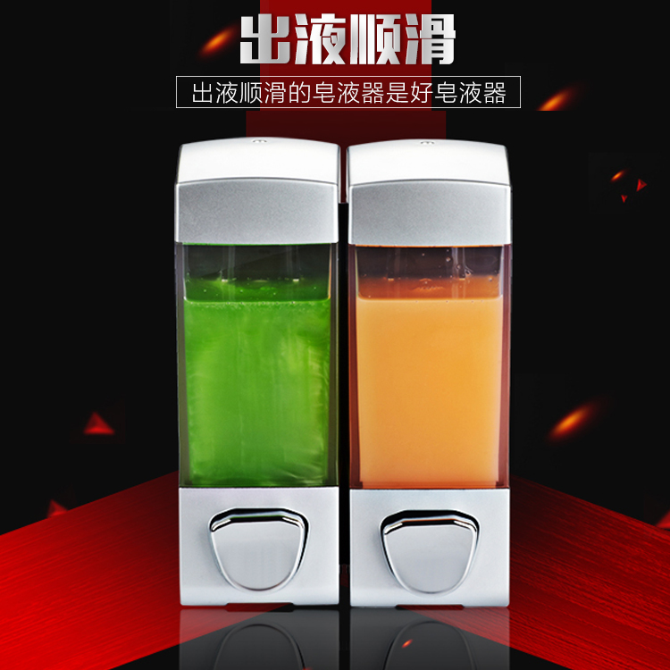 Punch-Free Guesthouse Hotel Wall-mounted Press Soap Dispenser Bathroom Home Wash Hair Lotion bath Lotion Bottle Wash