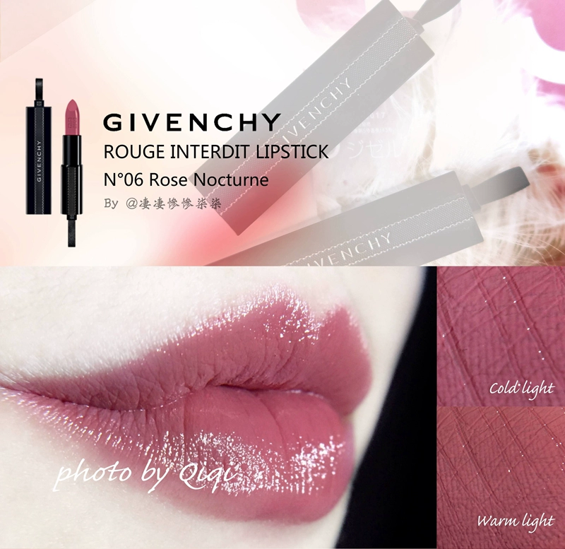 Son môi của Givenchy Taboo Kiss Midnight Star Lipstick Son môi N10 11 12 14 N26 - Son môi