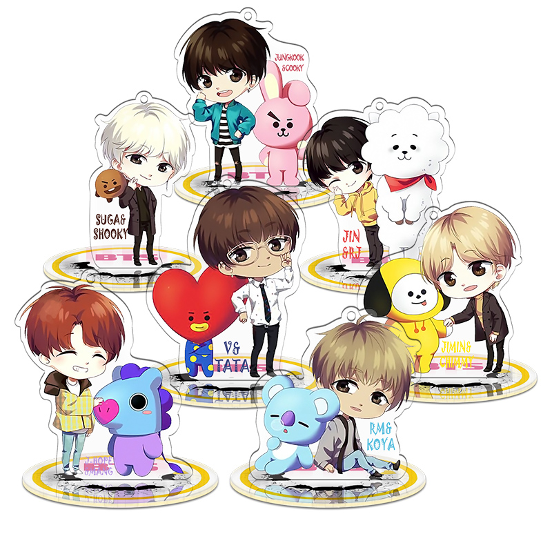 Бтс и их игрушки рисунки