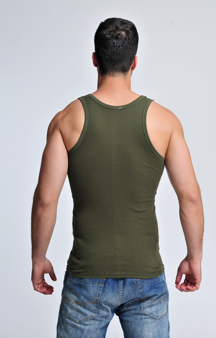 Đặc biệt hàng ngày của nam giới cotton thể thao stretch vest nam tự trồng không tay đáy của nam giới vest áo vest triều