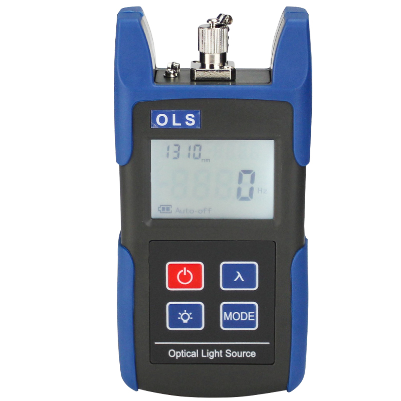 Optical fiber handheld ld stable laser light source optical power transmitter SC FC connector dual wavelength 1310 1550nm