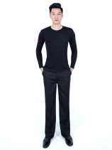 Male dance practice clothes modern dance clothes dance clothes Latin dance clothes square dance clothes dance clothes ballroom dance clothes national flag