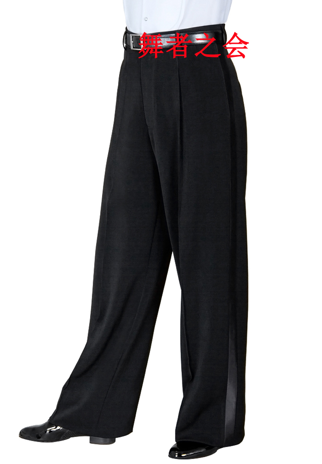 Men's elastic non-elastic loose feet dance pants Latin dance square dance social dance modern dance national standard dance pants