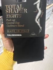 чулочно-носочные изделия calzedonia羊绒连裤袜 女士秋冬新款 提臀透气山羊绒连裤袜 现货