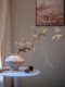 New Chinese-Style Mulberry Fruit Artificial Flowers, Faux Flower Decorations for Tea Rooms and Entryways, Song Dynasty Aesthetics, High-End Bionic Flowers for Dining Tables