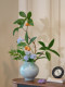 Pipa Hydrangea Artificial Green Plant Fake Flower Arrangement High-End Realistic Decorative Ornament Desktop Light Luxury High-End Decoration