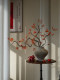 Autumn Maple Leaves, Fortune Fruit, Restaurant Tea Room, New Year's Eve Flower Decorations, Wabi-Sabi Style, Simulated Fake Song Dynasty Dragon Jujube Branches