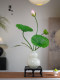 Lotus Artificial Flowers, High-End Realistic Fake Floral Arrangements, Light Luxury, Classy New Chinese Style Living Room and Tea Room Decoration