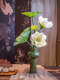 Haohong Jingpin Lotus Artificial Flower, Faux Flower Decoration, Light Luxury, High-End, Moisturizing Feel, Living Room Dining Table Tv Cabinet Decoration