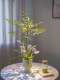 Haihong Scenery Fake Green Plant Artificial Ornaments Nandina Bamboo Landscaping High-End Living Room Accessible Luxury Mid-Century Style Space Decoration