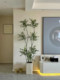 High-End Luxury Artificial Green Plant, Artificial Bamboo, Indoor Living Room Faux Flower, Large Floor-Standing Potted Plant