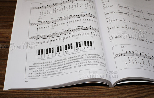 正版包邮 简谱钢琴即兴伴奏教程 五线谱简谱对照 钢琴即兴伴奏曲谱曲集乐谱书籍 入门钢琴教材 湖南文艺出版社