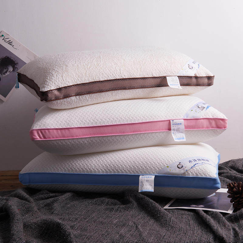 Pillow Single Low Pillow Memory Pillow Core Washable Double Home Adult Student Dorm Sleep Assisted Sleep neck pillow-Taobao