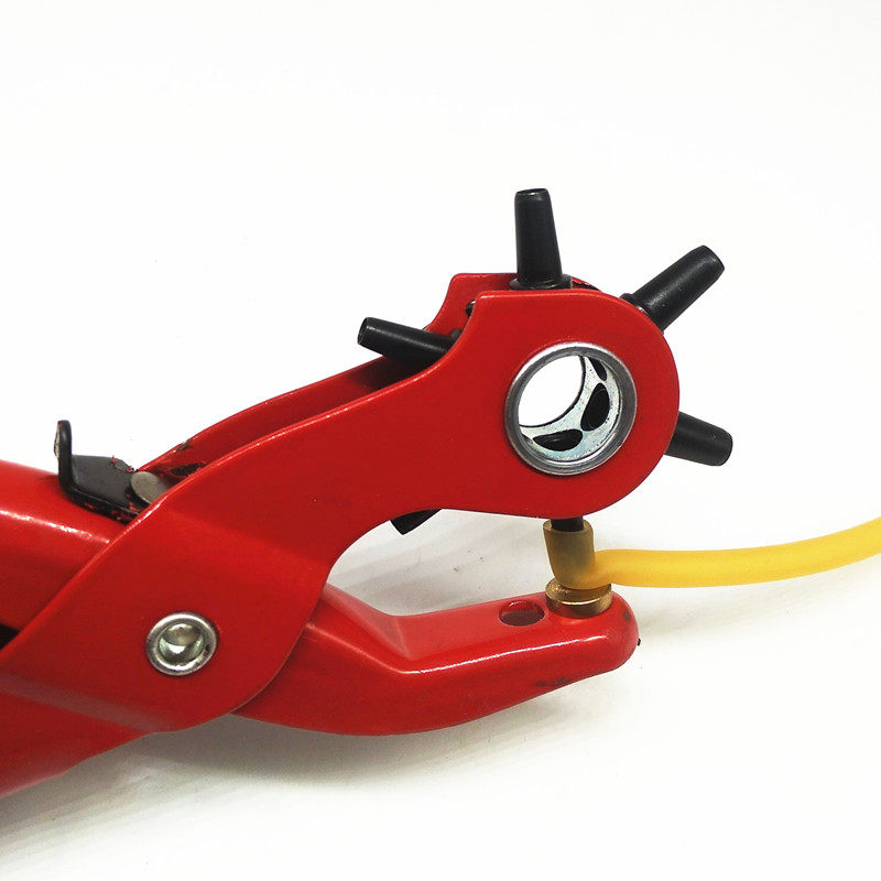 Rubber band assistant Rubber band puncher Rubber band DIY puncher Belt puncher