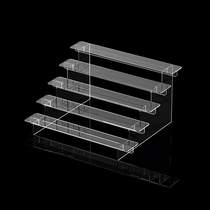Acrylic display stand display stand perfume stepped hand figurine animation stand model storage jewelry transparent shelf