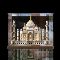 LE GO10256 acrylic display case Taj Mahal High building block creative transparent dust cover display case