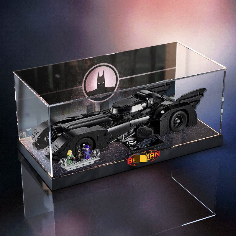 Acrylic display box 76139 Batman combat vehicle honors the 80th anniversary of building block handmade model transparent dust box