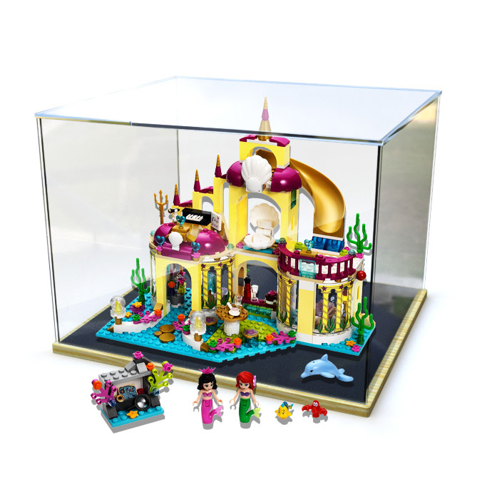 LEGO 41063 Mermaid Palace acrylic display box building block model Figure storage dust box transparent cover