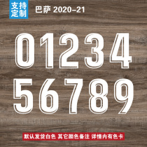 35 Barcelona Barcelona 2020-21 customized heat transfer digital jersey heat transfer number basketball football print