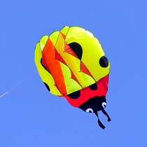 Kite edge kite Weifang kite soft kite Beetle kite ladybug adult large good flying Flying Kite